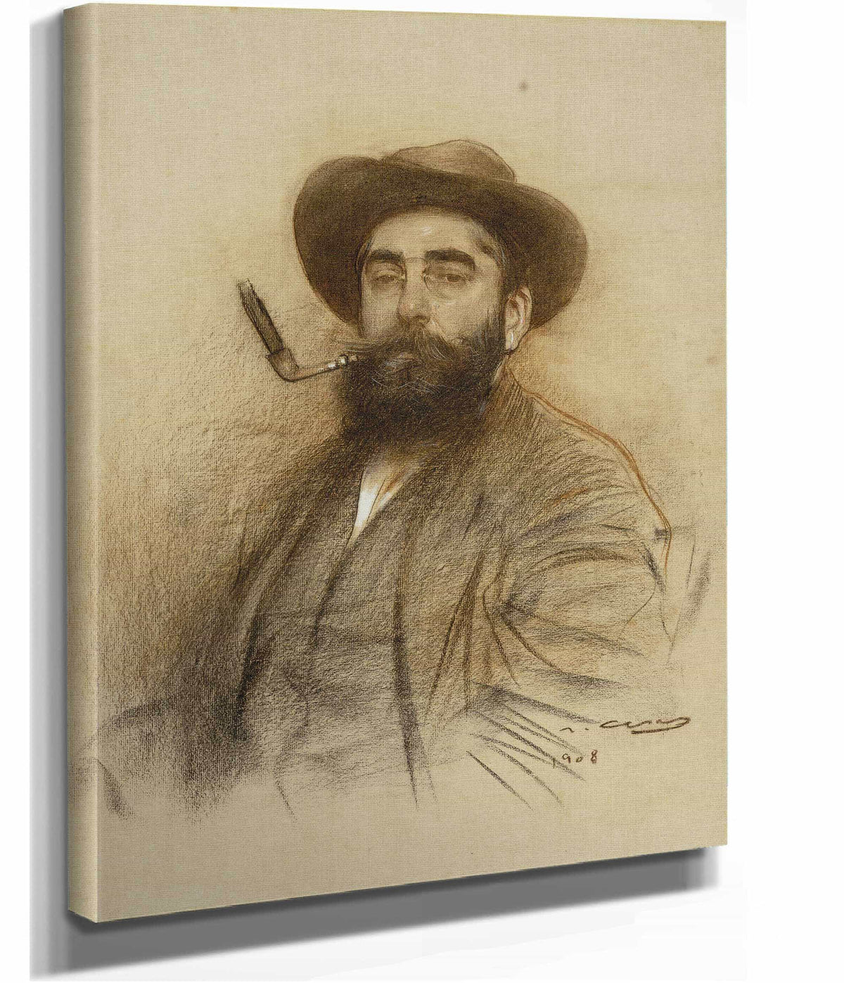 Self Portrait by Ramon Casas