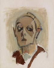 Self Portrait En Face I by Helene Schjerfbeck