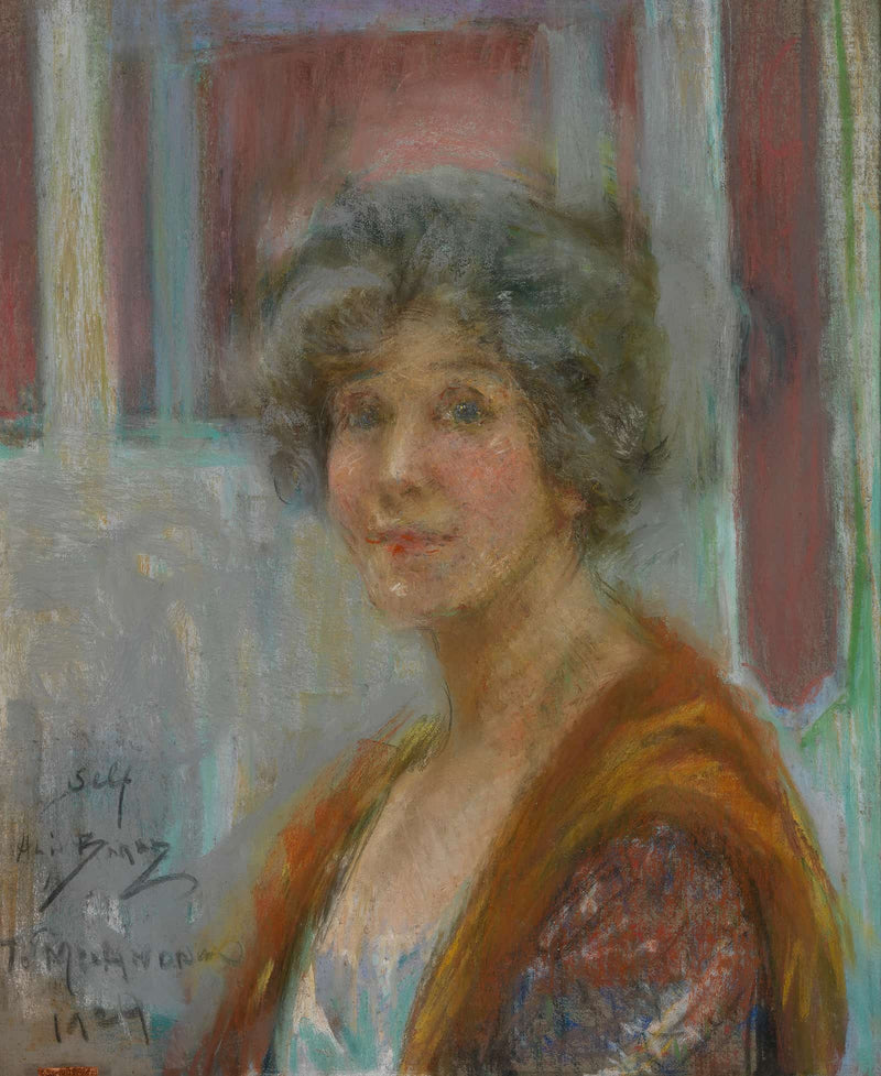 Self Portrait In by Alice Pike Barney