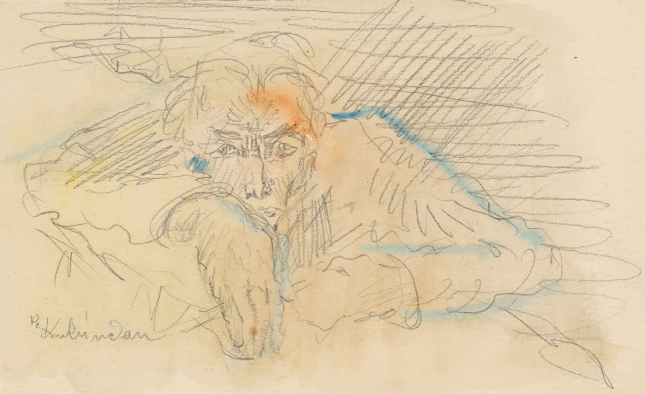 Self Portrait In Color by Arnold Peter Weisz Kubincan