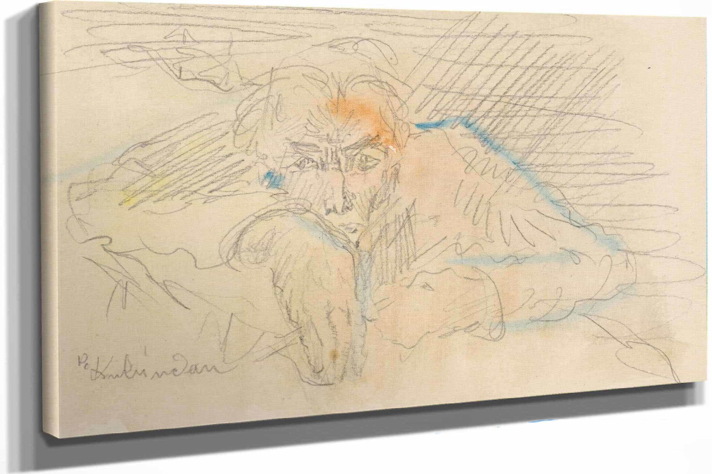 Self Portrait In Color by Arnold Peter Weisz Kubincan