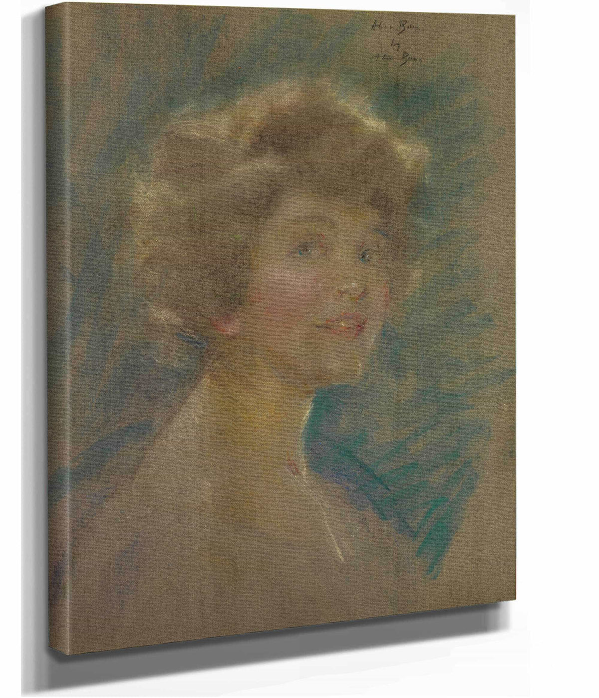 Self Portrait In Light Tones by Alice Pike Barney