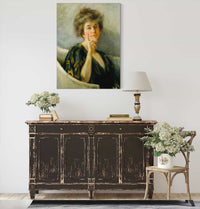 Self Portrait In Repose by Alice Pike Barney