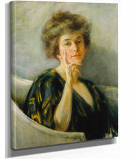 Self Portrait In Repose by Alice Pike Barney