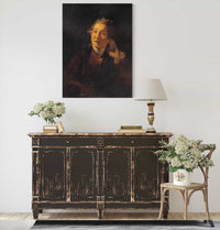 Self Portrait Of The Artist As A Deaf Man by Sir Joshua Reynolds