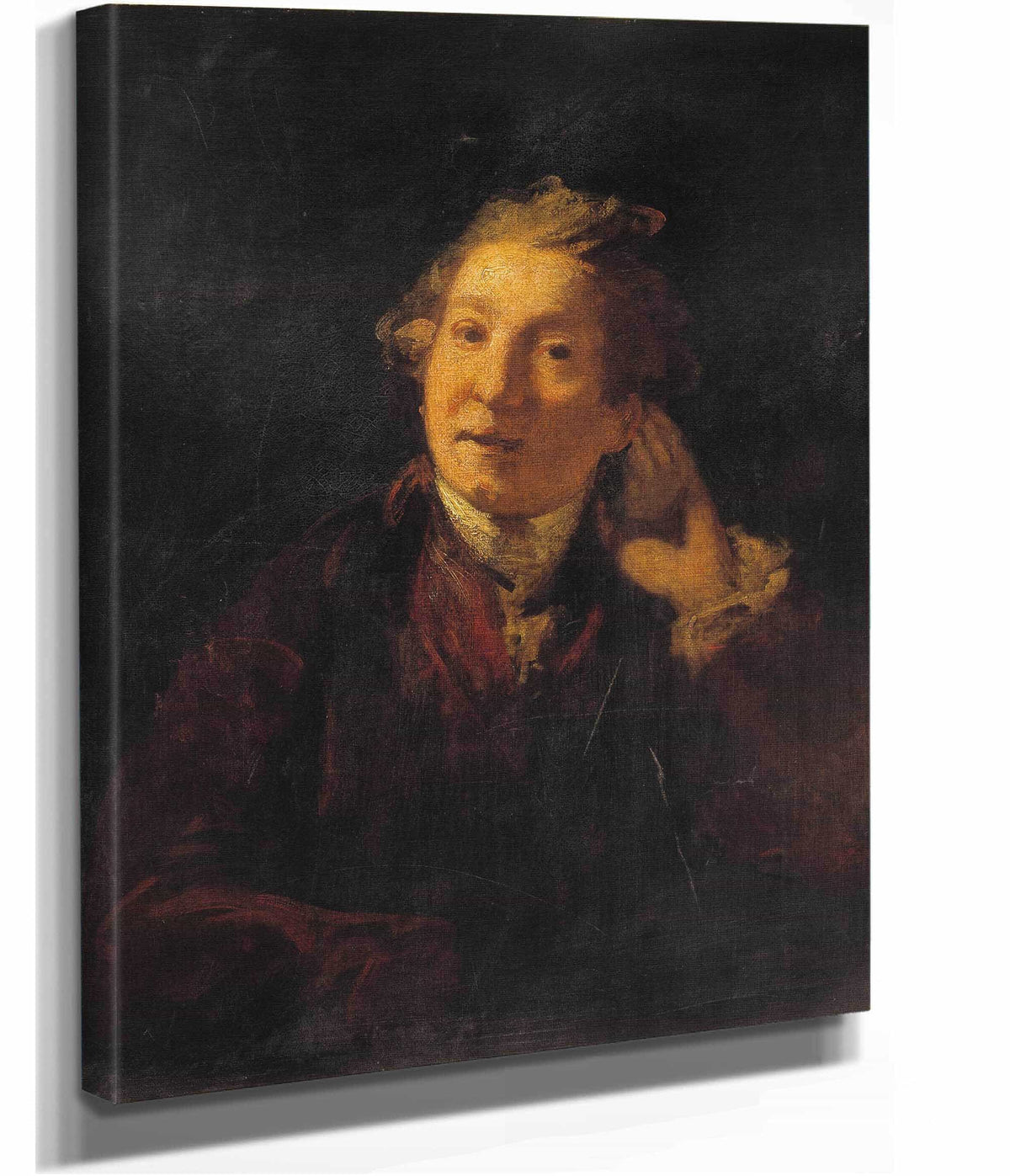 Self Portrait Of The Artist As A Deaf Man by Sir Joshua Reynolds