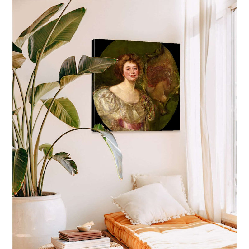 Self Portrait Reflected In Mirror by Alice Pike Barney