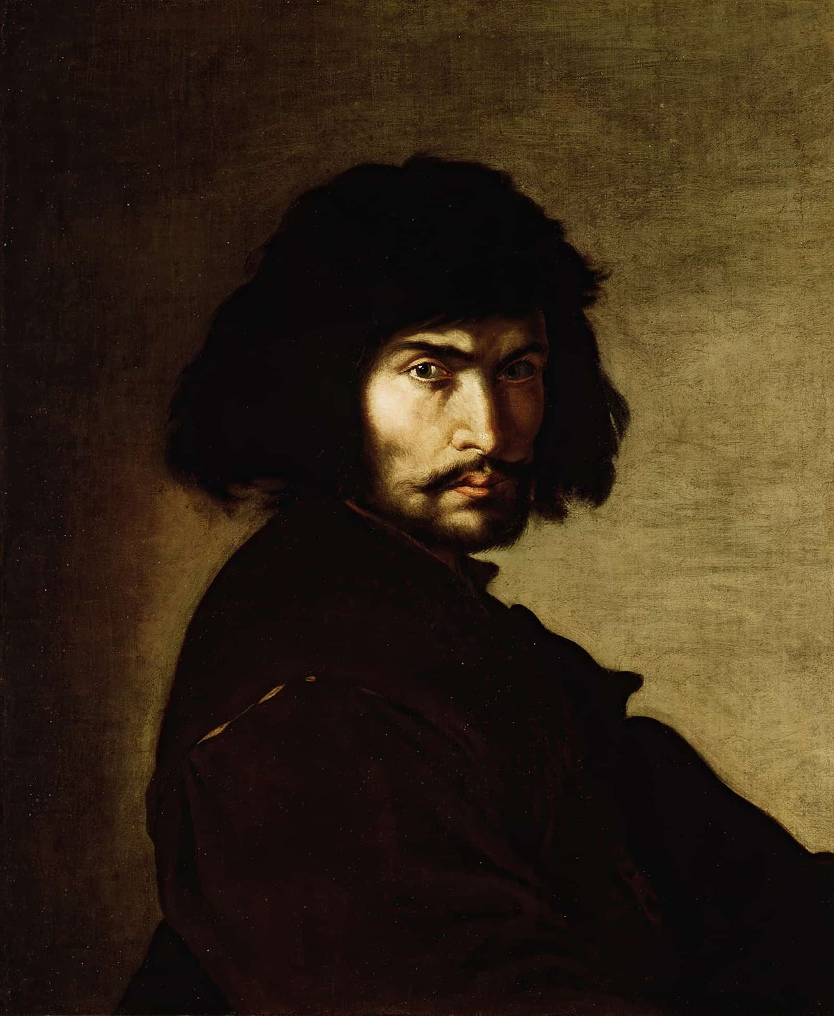 Self Portrait S by Salvator Rosa
