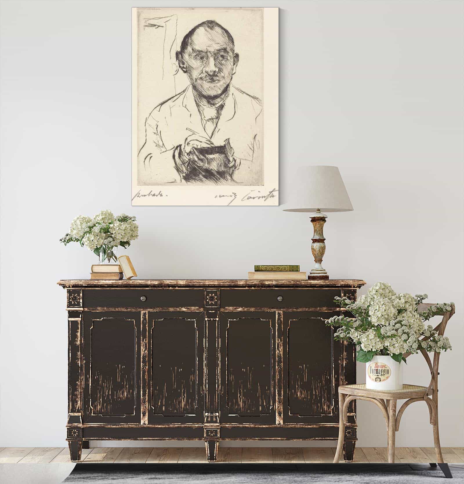 Self Portrait Selbstbildnis by Lovis Corinth
