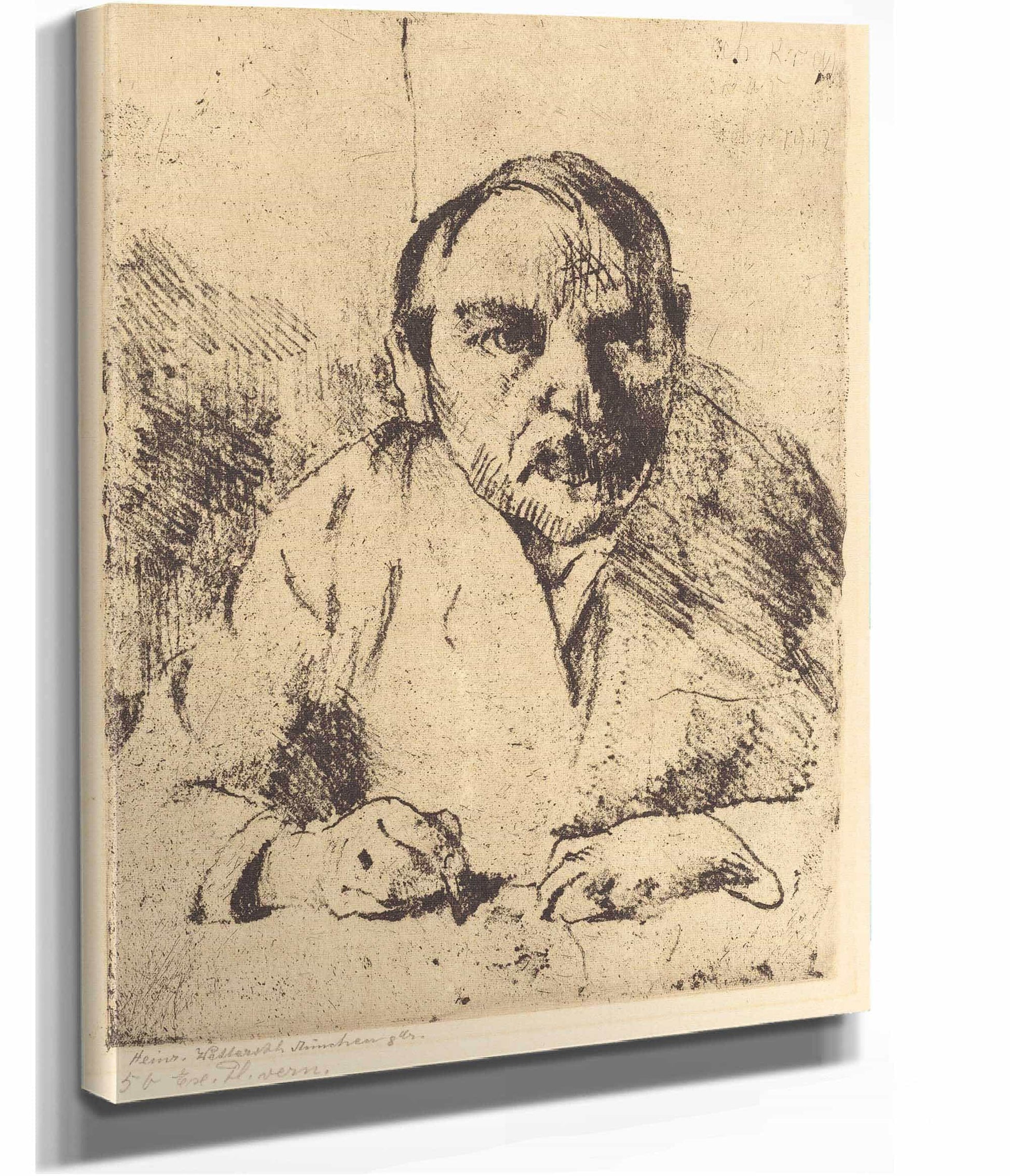 Self Portrait Selbstbildnis by Lovis Corinth