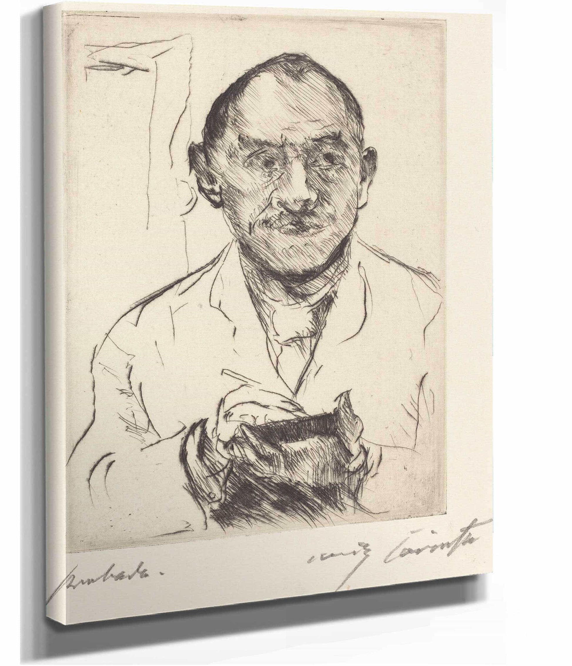 Self Portrait Selbstbildnis by Lovis Corinth