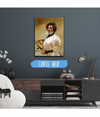 Self Portrait With Palette by Alice Pike Barney