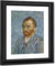 Self Portrait By Vincent Van Gogh By 01