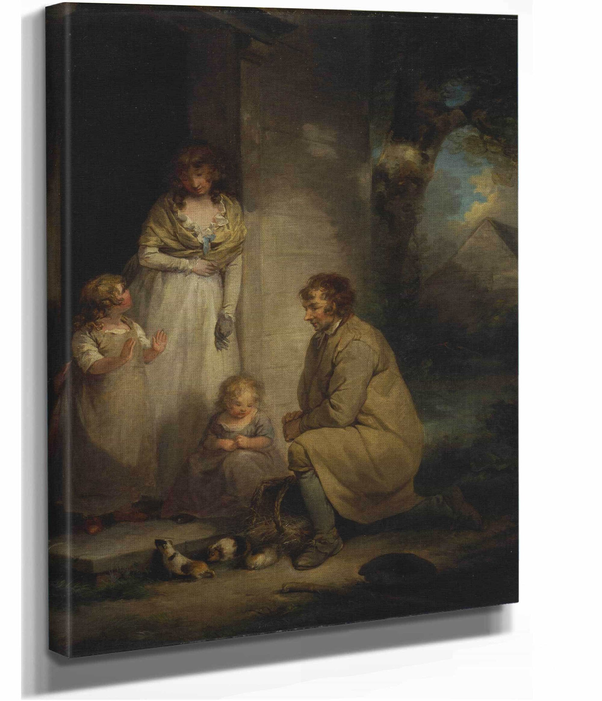 Selling Guinea Pigs by George Morland