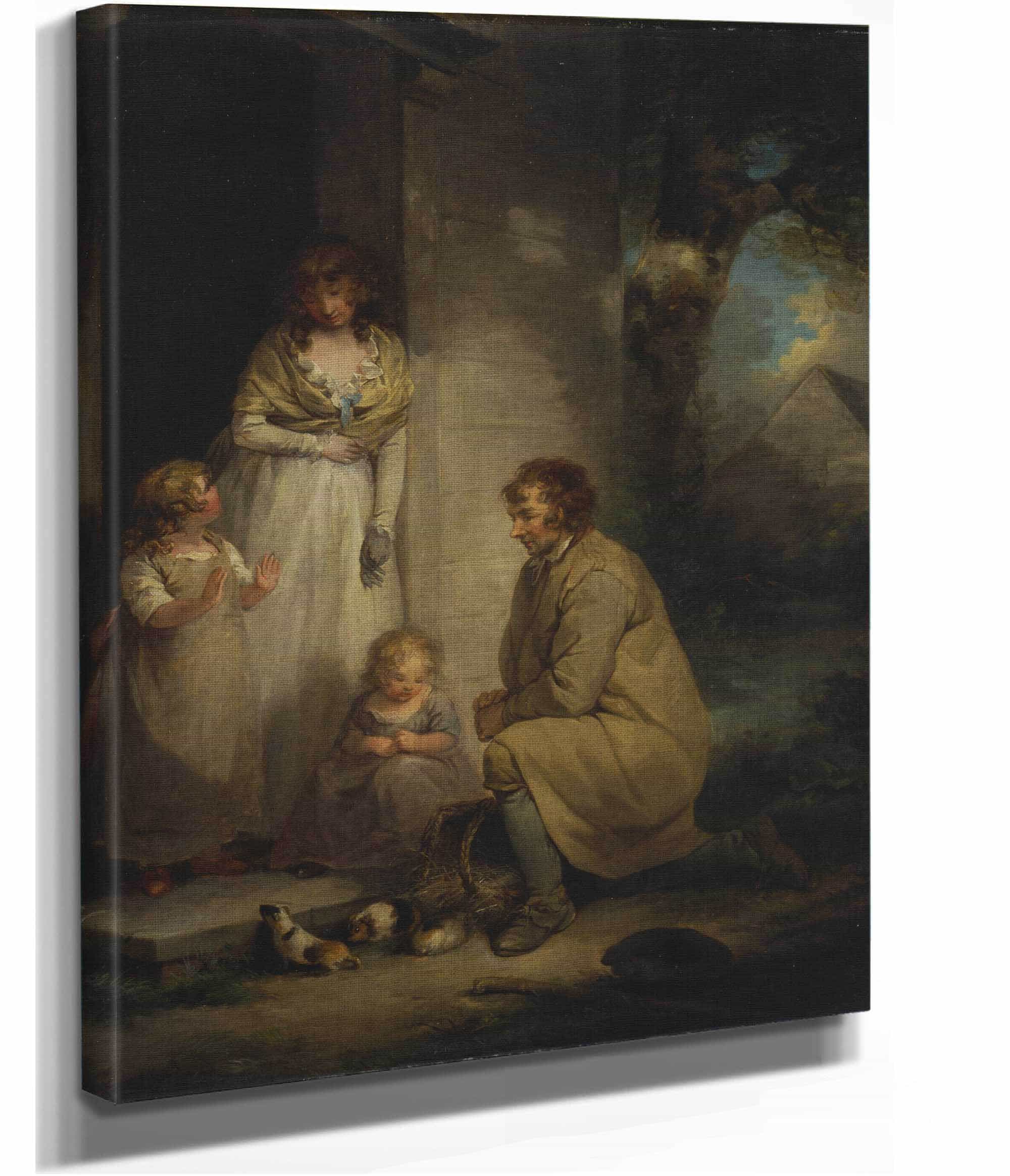 Selling Guinea Pigs by George Morland