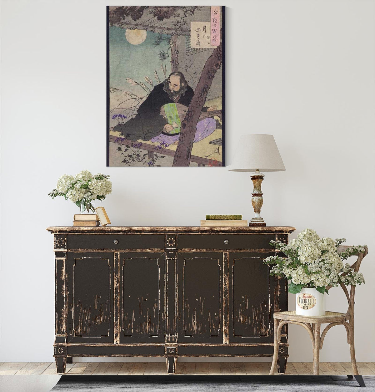 Semimaru by Tsukioka Yoshitoshi