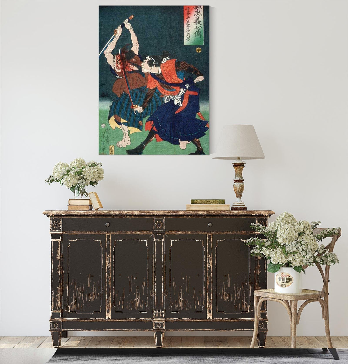 Senzaki Yagoro Fujiwara No Noriyasu by Tsukioka Yoshitoshi