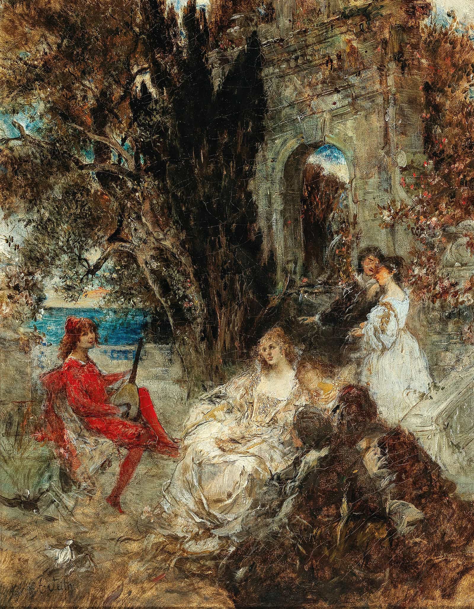 Serenade by Eduard Veith