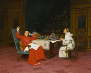 Sermon Sur Labstinence by Jehan Georges Vibert