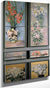 Set Of Door Panels By Monet Claude
