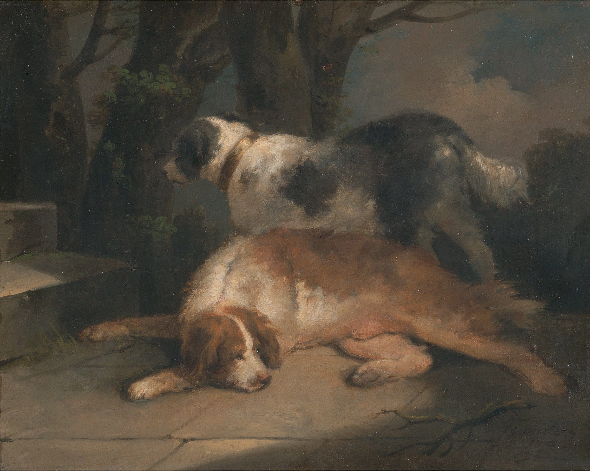 Setters by George Morland