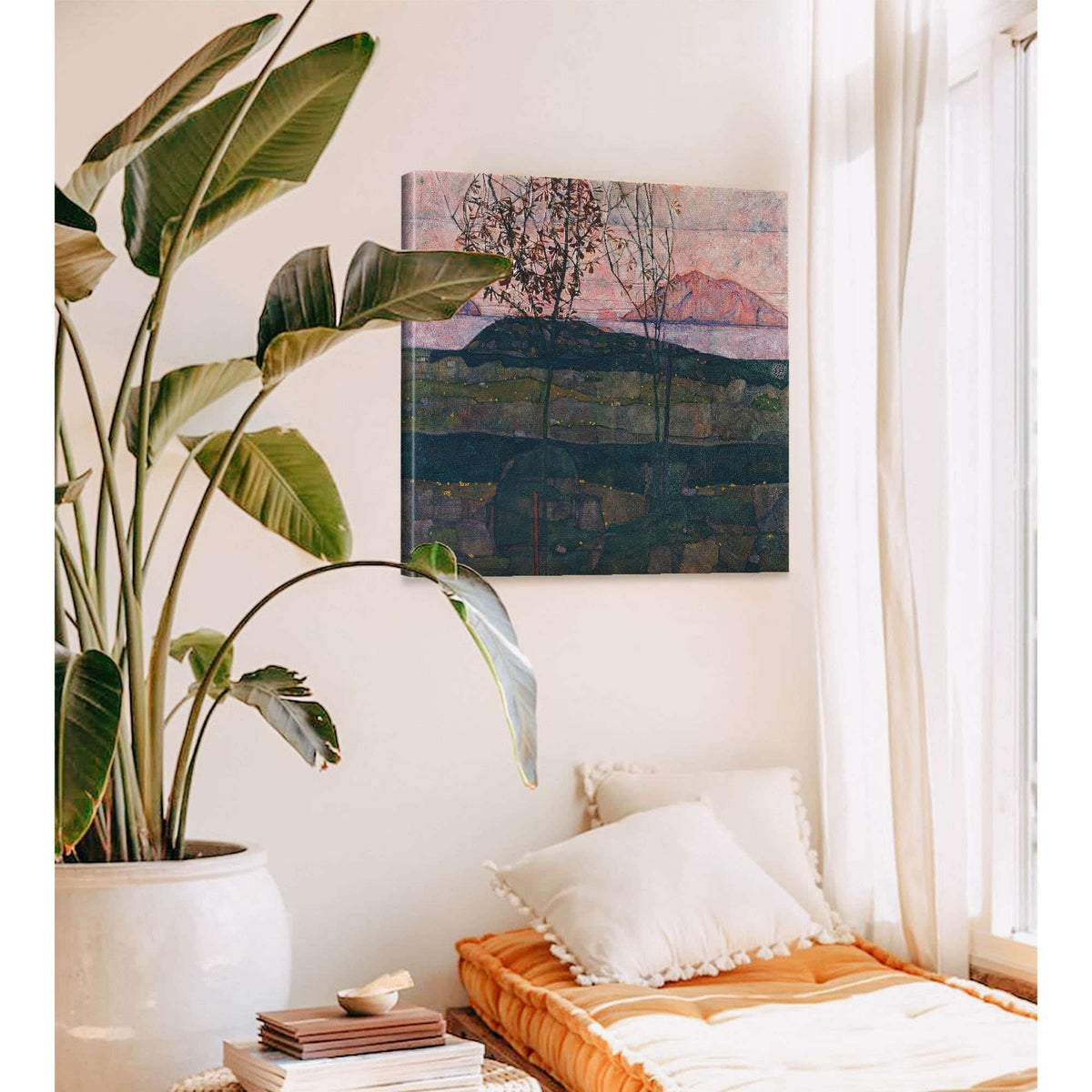 Setting Sun by Egon Schiele