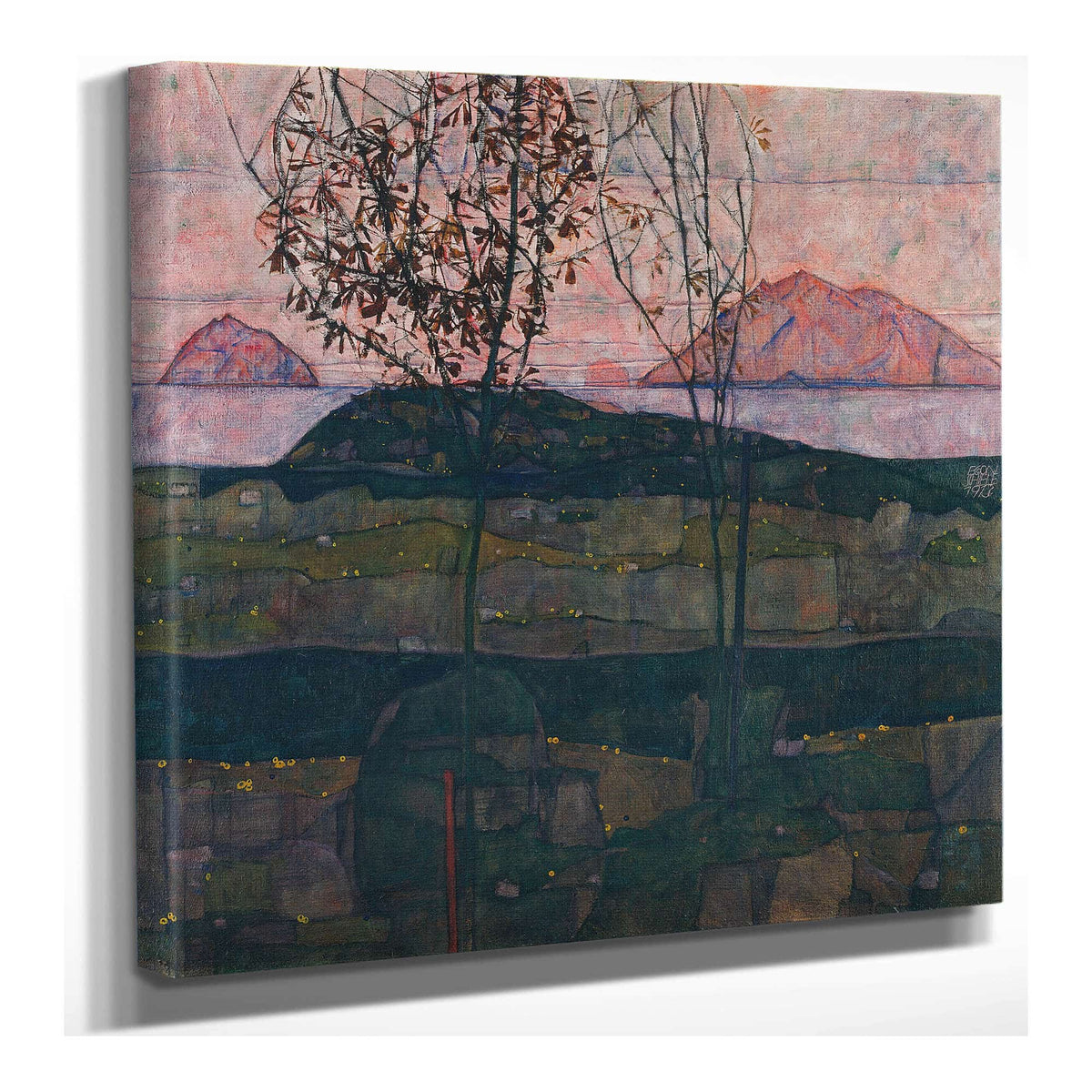 Setting Sun by Egon Schiele