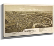 Sharpsville Mercer County Pennsylvania 1901  State Of Pennsylvania