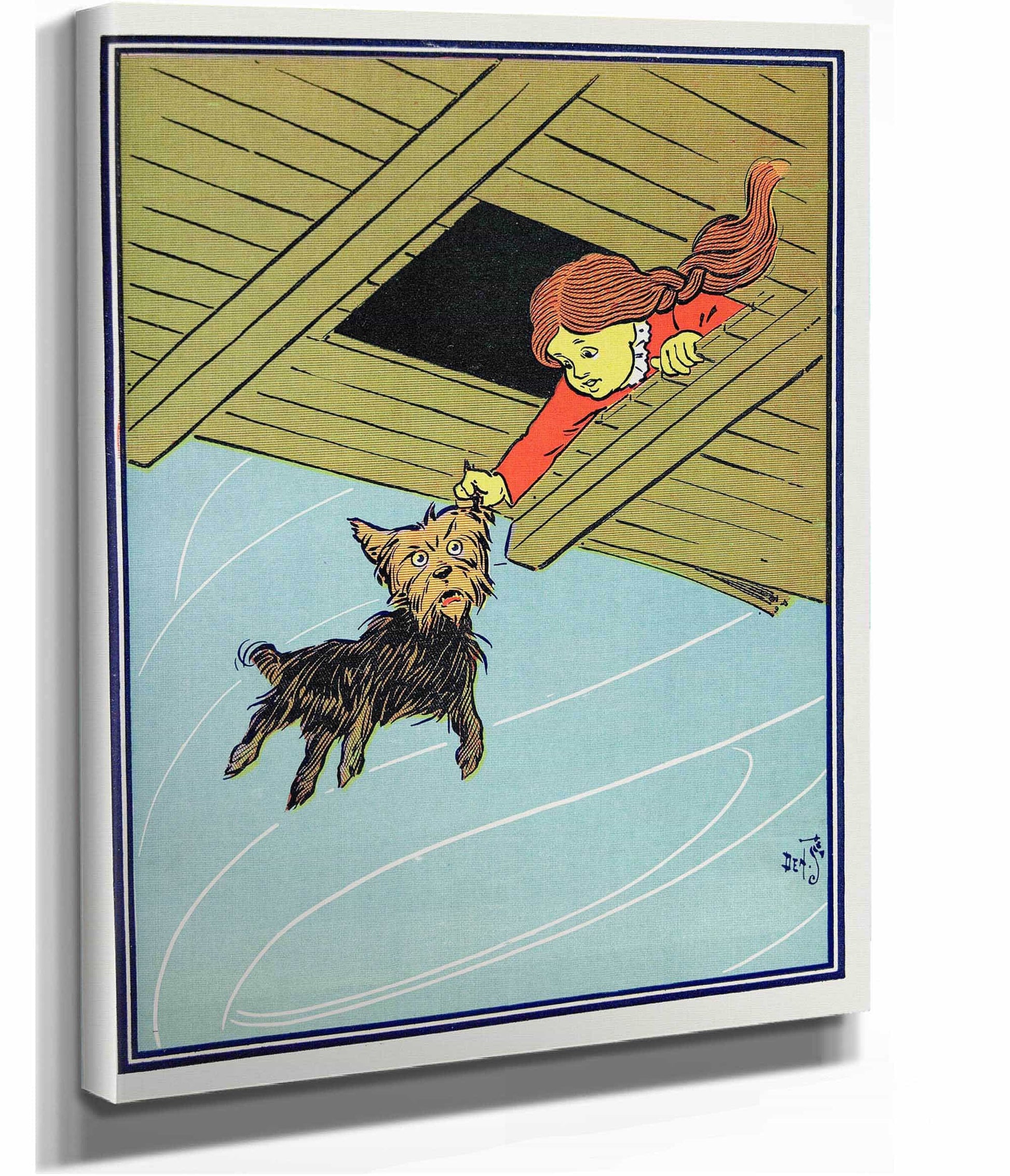 She Caught Toto By The Ear by William Wallace Denslow