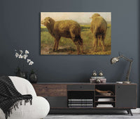 Sheep In A Meadow by Rosa Bonheur