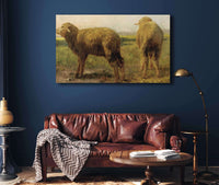 Sheep In A Meadow by Rosa Bonheur