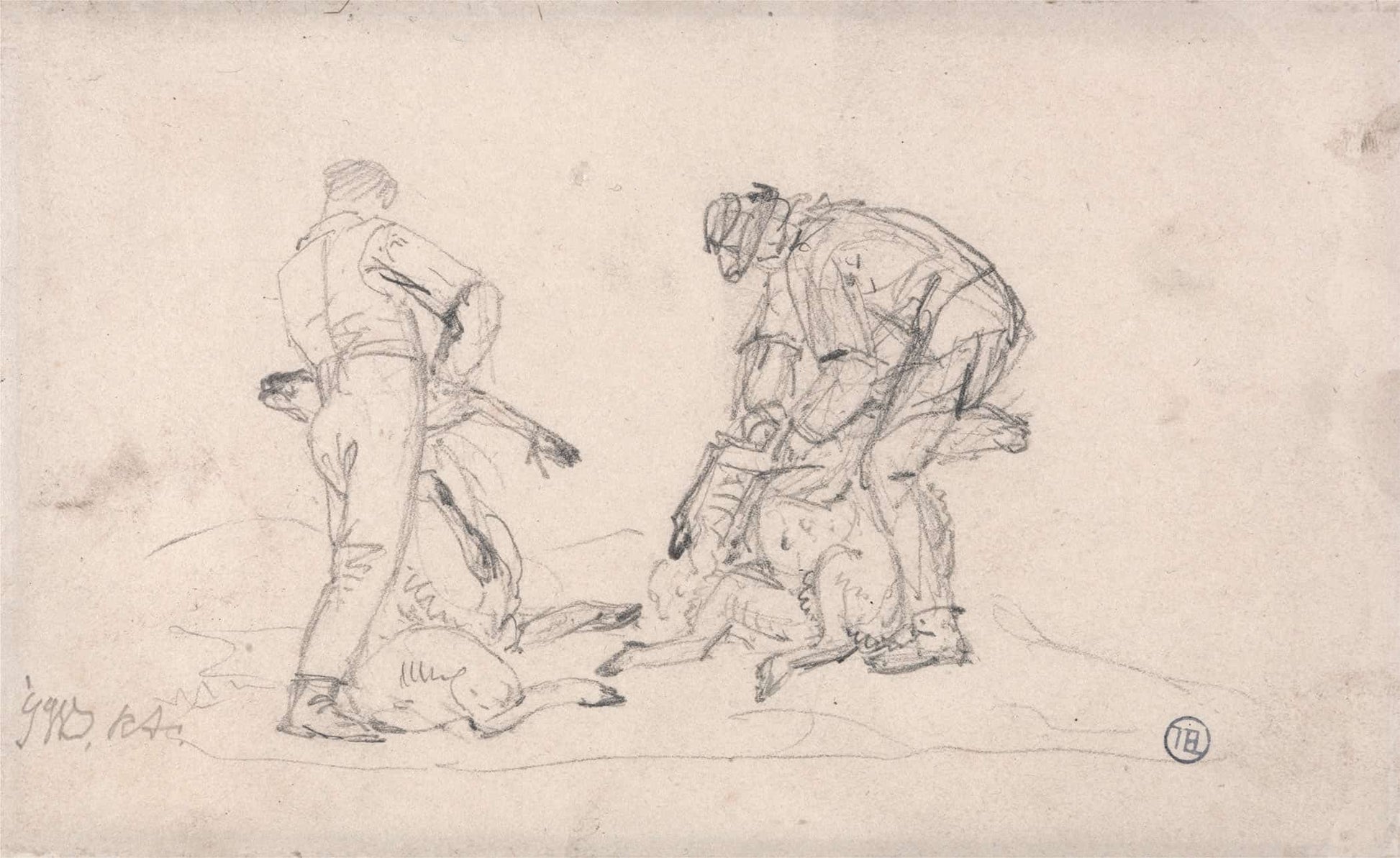 Sheep Shearing by James Ward