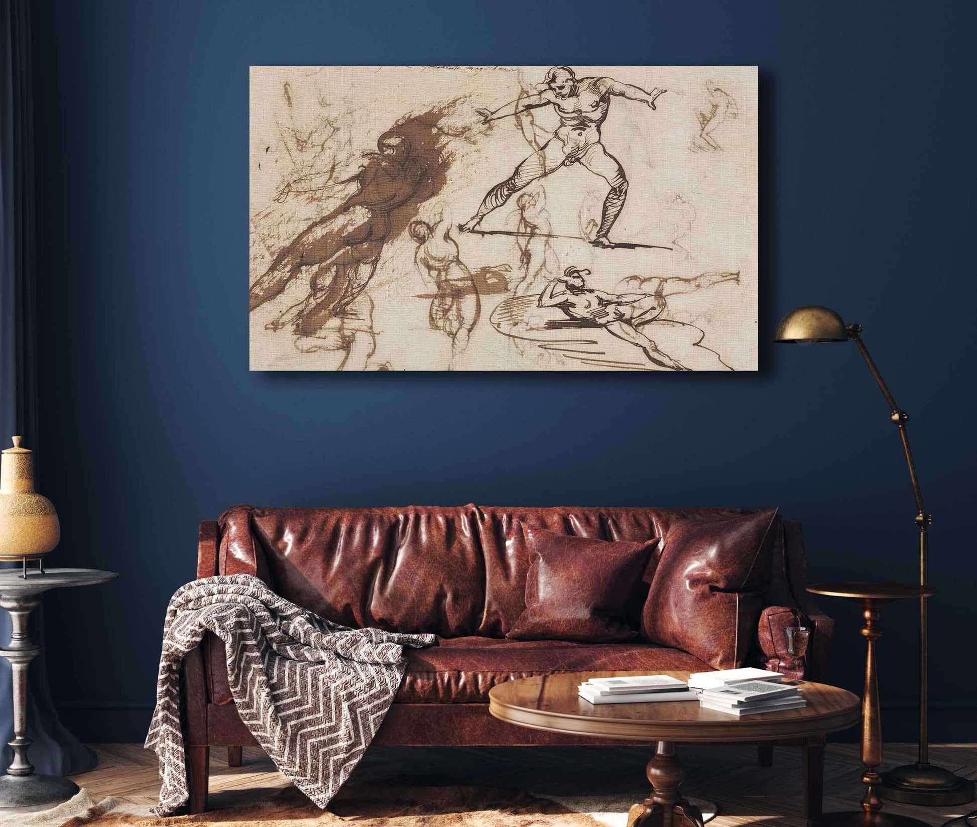 Sheet Of Sketches Recto by Theodore Gericault