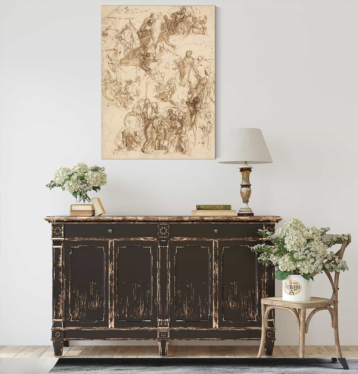 Sheet Of Studies For The Martyrdom Of Saint George by Paolo Veronese