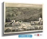 Shenandoah Pa 1889 State of Pennsylvania