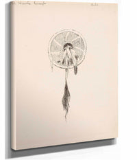 Shield Illustration For The Song Of Hiawatha by Frederic Remington