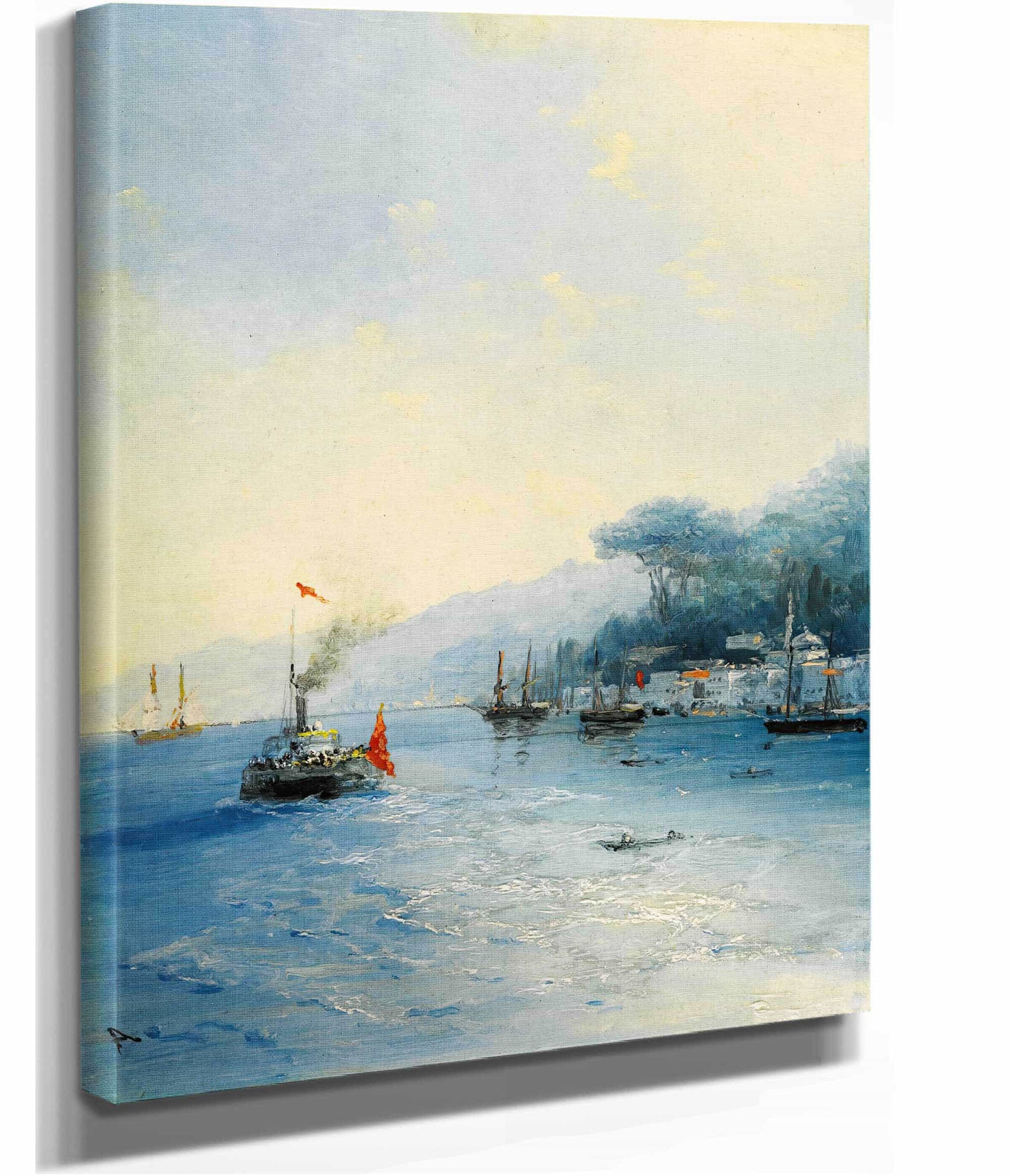 Shipping On The Bosphorus Constantinople by Ivan Konstantinovich Aivazovsky