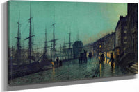 Shipping On The Clyde by John Atkinson Grimshaw