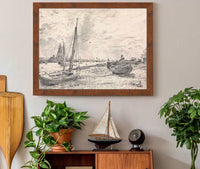 Shipping On The Thames by John Constable