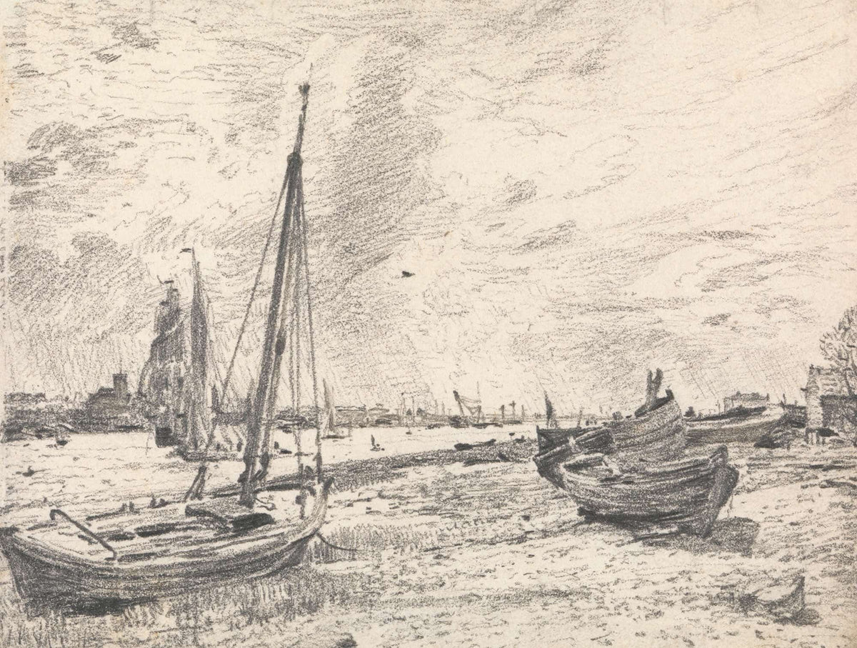 Shipping On The Thames by John Constable