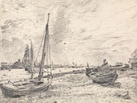 Shipping On The Thames by John Constable