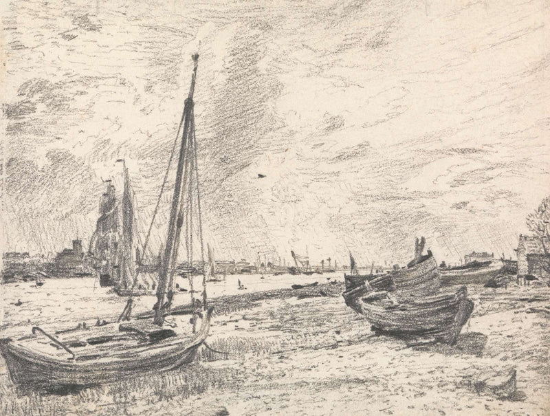Shipping On The Thames by John Constable