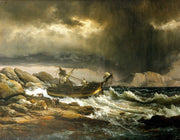 Shipwrech by Johan Christian Dahl