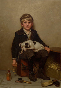 Shoeshine Boy by John George Brown