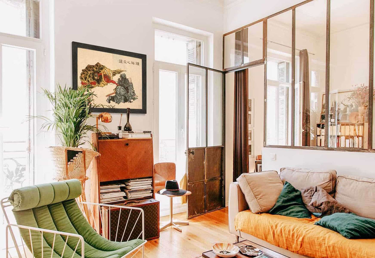 Shoki Creeping Up On A Sleeping Demon by Tsukioka Yoshitoshi