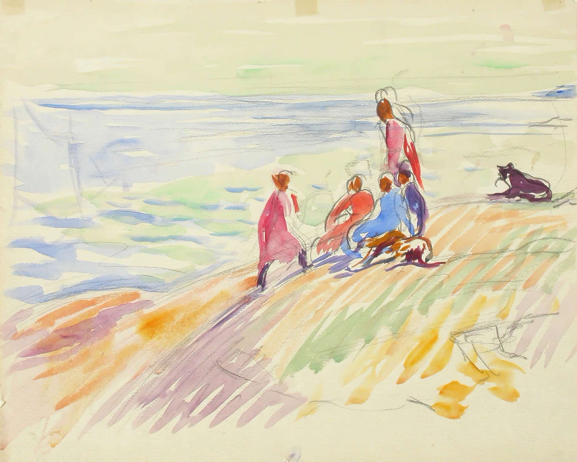 Shore Landscape by Magnus Enckell