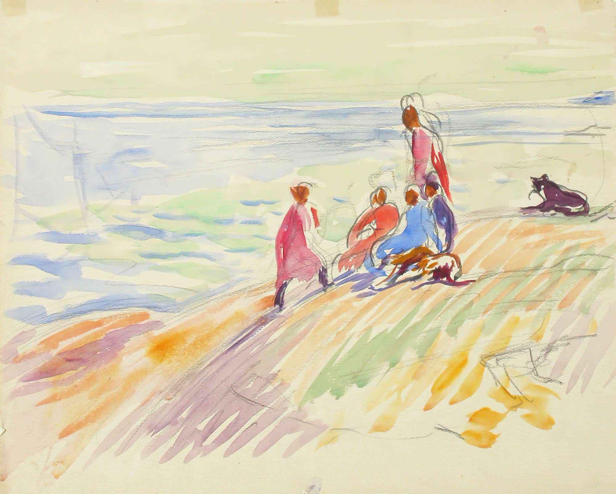 Shore Landscape by Magnus Enckell