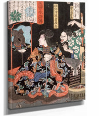 Shumitsu Kanja Yoshitaka Reflecting As A Rat In A Mirror by Tsukioka Yoshitoshi