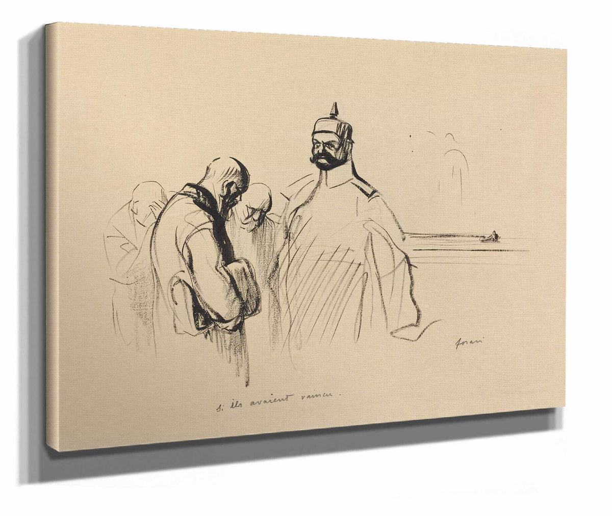 Si Ils Avaient Vaincu by Jean Louis Forain