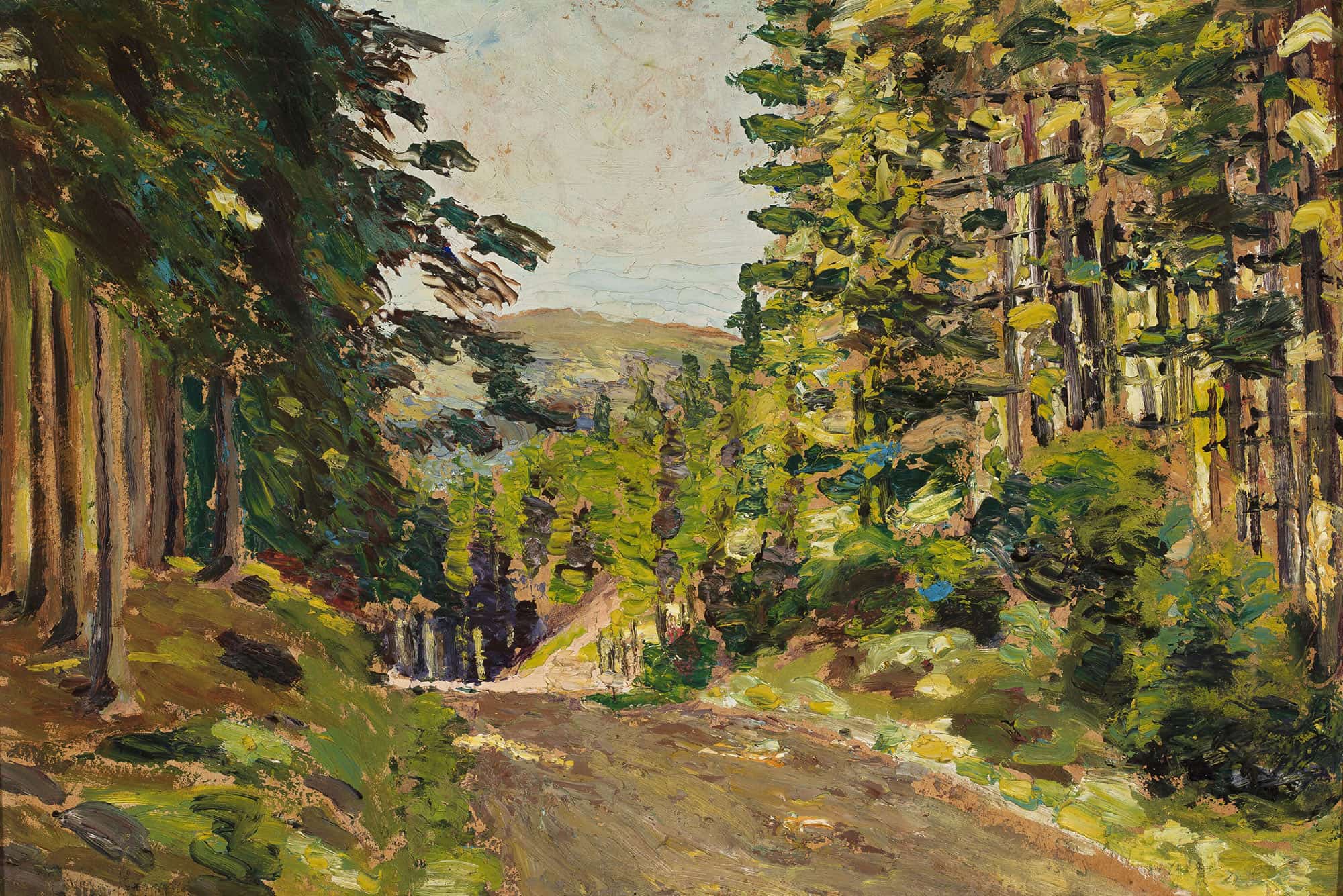 Siberian Landscape by Konstantin Alexeevich Korovin